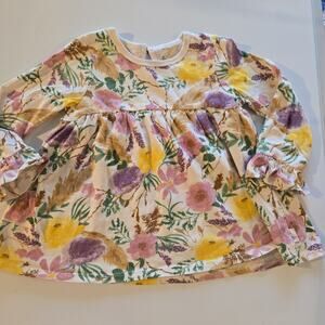 Burt Bee's Floral Spring Dress‎ 24m